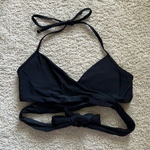 Women’s Aeria Bathing Suit Top - Black